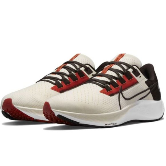 Nike NFL x Air Zoom Pegasus 38 'Cleveland Browns' DJ0815-100 Running Sneakers